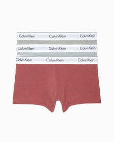MODERN COTTON TRUNK 3 PACK, B10 Grey Heather/Silver Springs/Raspberr, hi-res
