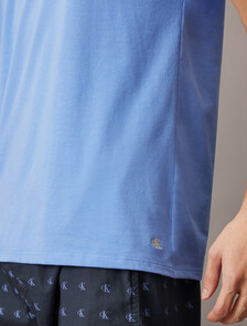 3 Pack Cotton Stretch Crewneck Tees, BUFF PINK/BAYOU/GLACIER, hi-res