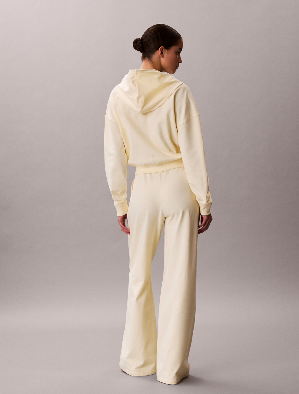 Logo Cotton Jersey Zip Thru Hoodie, Pear Sorbet, hi-res