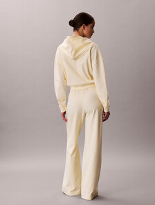 Logo Cotton Jersey Zip Thru Hoodie, Pear Sorbet, hi-res