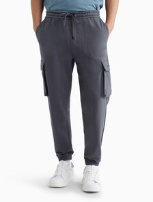Logo Repeat Sweatpants, Dark Grey, hi-res