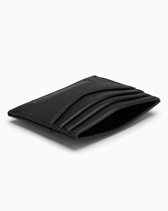 EMBOSSED LOGO CARD CASE