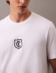 Shield Logo T-shirt, Brilliant White, hi-res