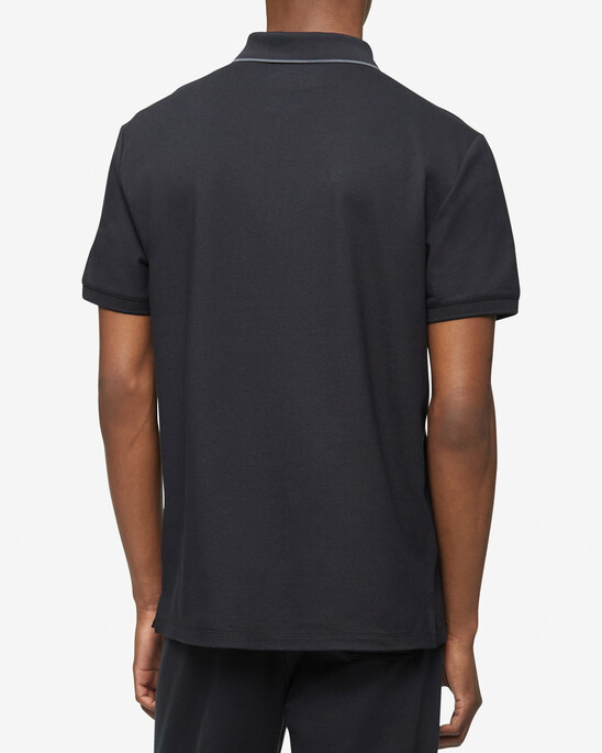 CALVIN KLEIN MOVE ZIP UP POLO