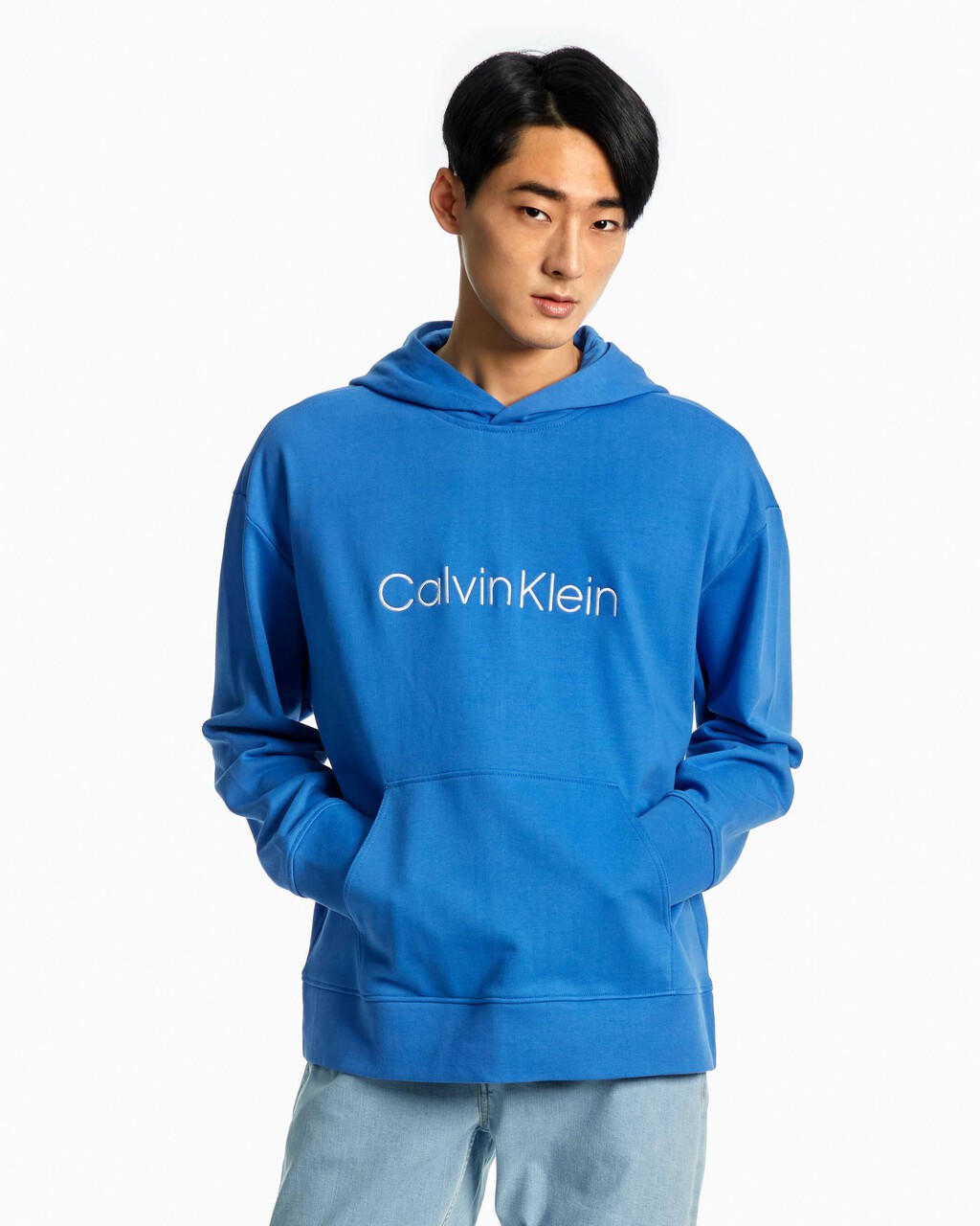 HERO LOGO TERRY HOODIE, PALACE BLUE-400, hi-res