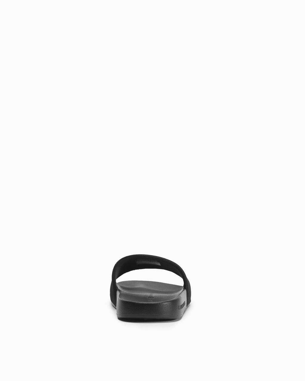 RECYCLED CANVAS SLIDERS, Black/Bright White, hi-res