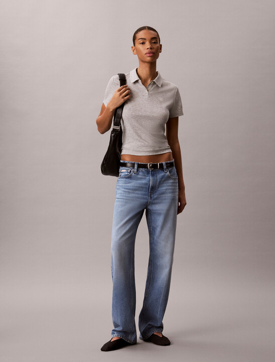 Cotton Lyocell Drape Polo