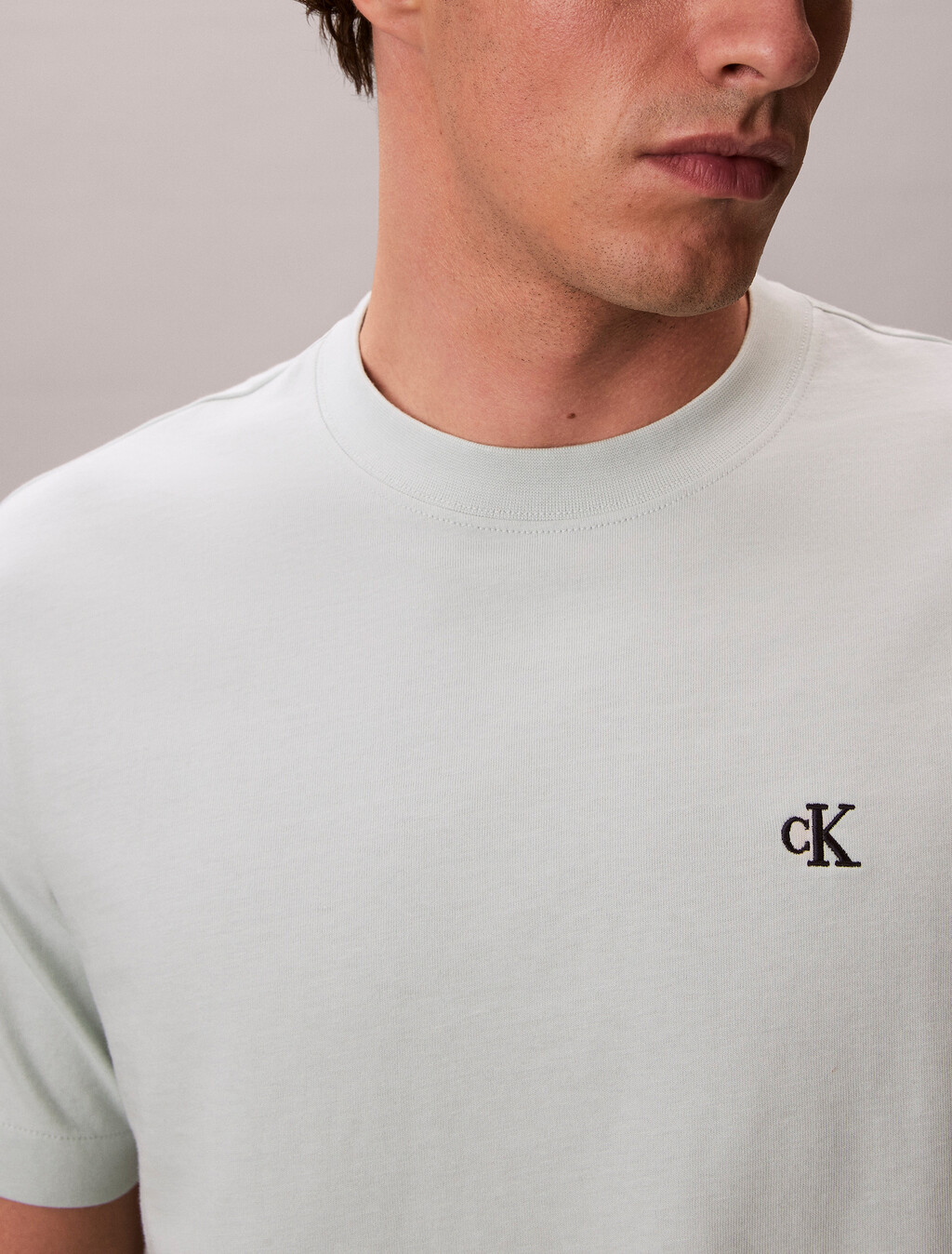 Embroidered Monogram Logo Relaxed T-Shirt, Pale Meadow, hi-res