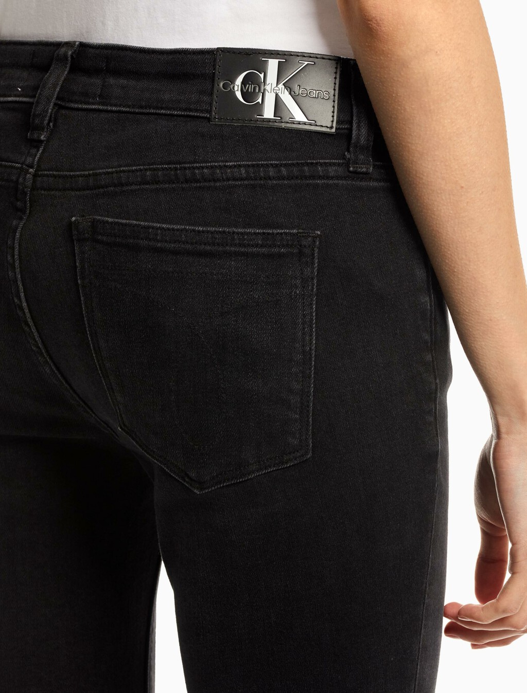 Core Black Body Ankle Jeans, Acd Wash Black, hi-res