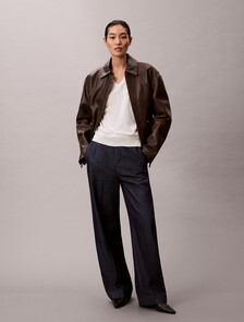 Ultra High Denim Trousers, DARK RINSE, hi-res