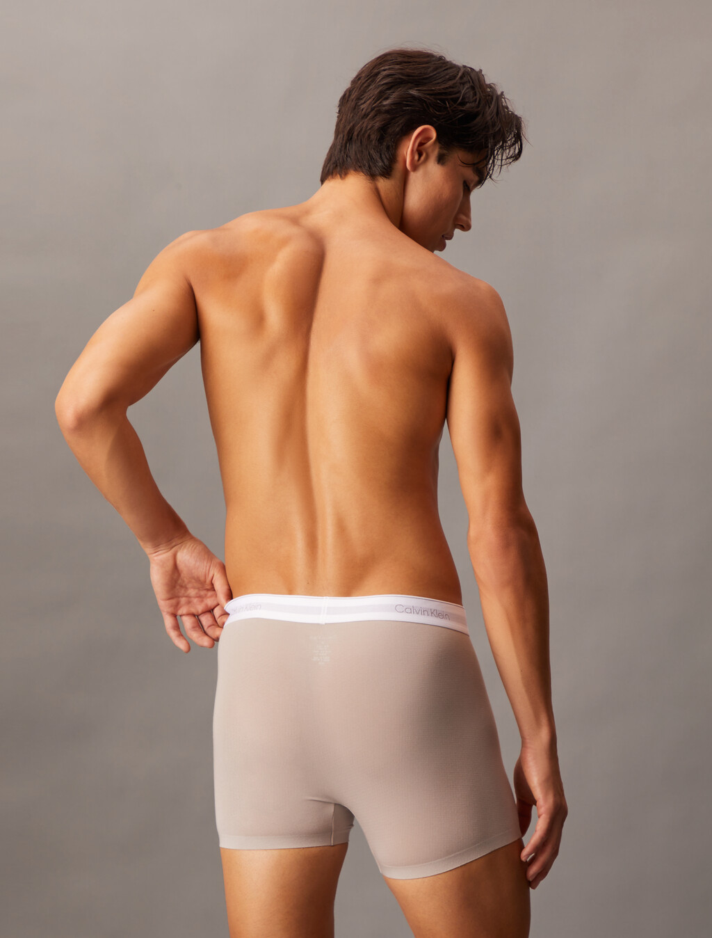 Icon Cotton Air Trunks, Ash, hi-res