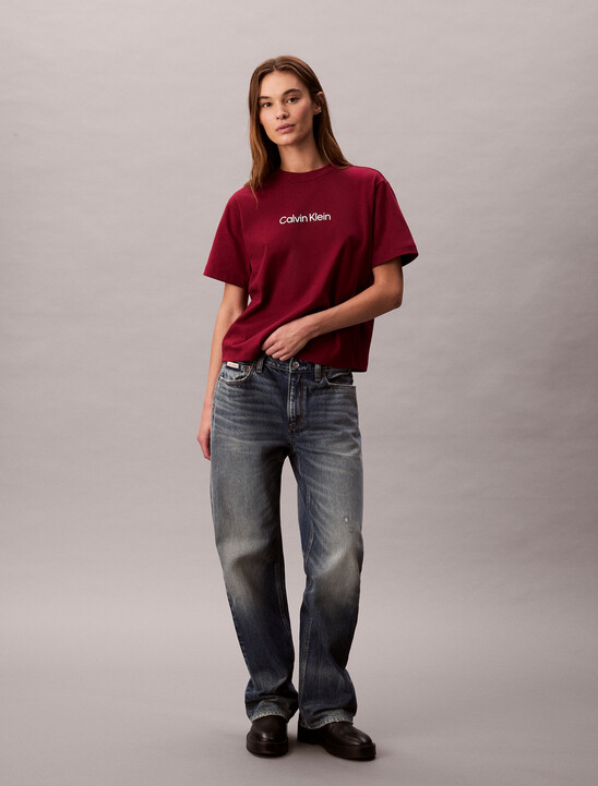 Relaxed Standard Logo Crewneck Tee