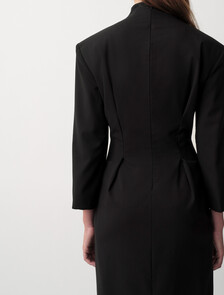 Addison Dress, Black, hi-res