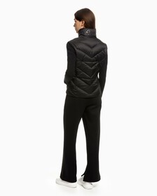 MIX MEDIA DOWN PUFFER JACKET, Ck Black, hi-res