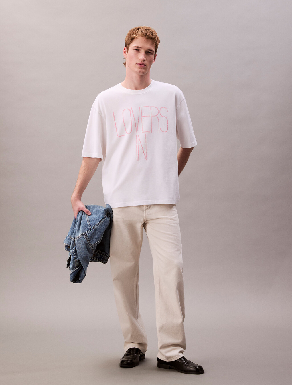 Pride Lovers In Graphic Relaxed T-Shirt, Bright White, hi-res