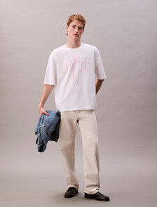 Pride Lovers In Graphic Relaxed T-Shirt, Bright White, hi-res