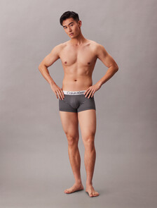 Chromatic Low Rise Trunk 5 Pack, TURBULENCE/HERITAGE STRIPE BLACK WOLF GREY/BLACK/H, hi-res