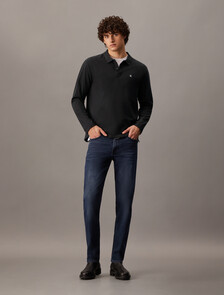 CK Badge Regular Polo, Ck Black, hi-res