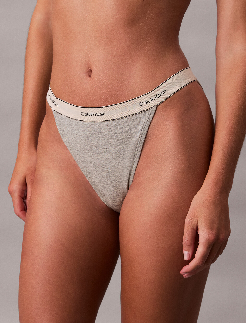 Tanga - Heritage Cotton Stretch, Grey Heather, hi-res