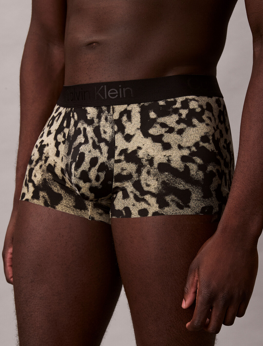 Low Rise Trunks - CK Black, TINY WILD CINDERS PRINT_LUNAR, hi-res