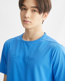 LOGO GYM T-SHIRT, PALACE BLUE, hi-res