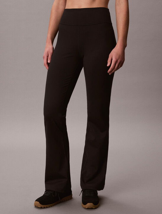 Quick-Dry Flared Gym Leggings