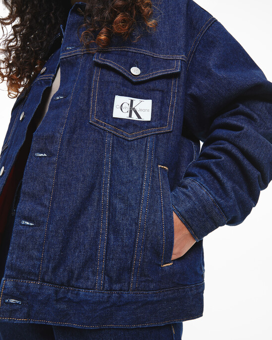 Unisex Padded Denim Jacket
