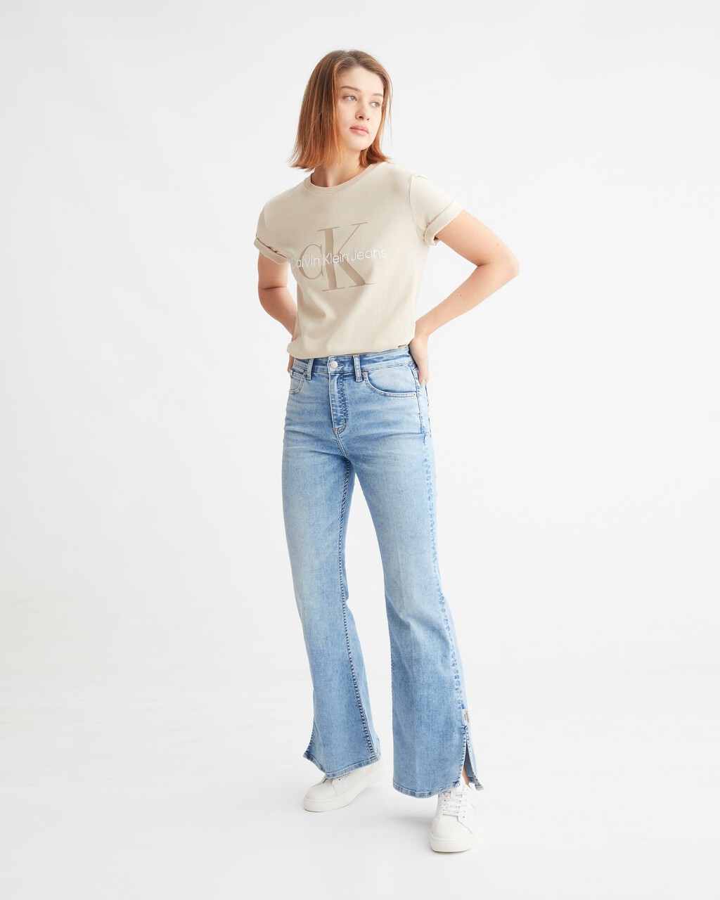  HIGH RISE FLARE JEANS