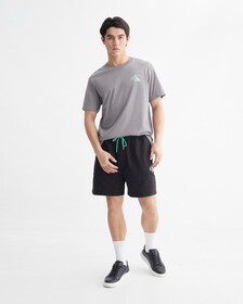 STACKED MONOGRAM TEE, Storm Front, hi-res