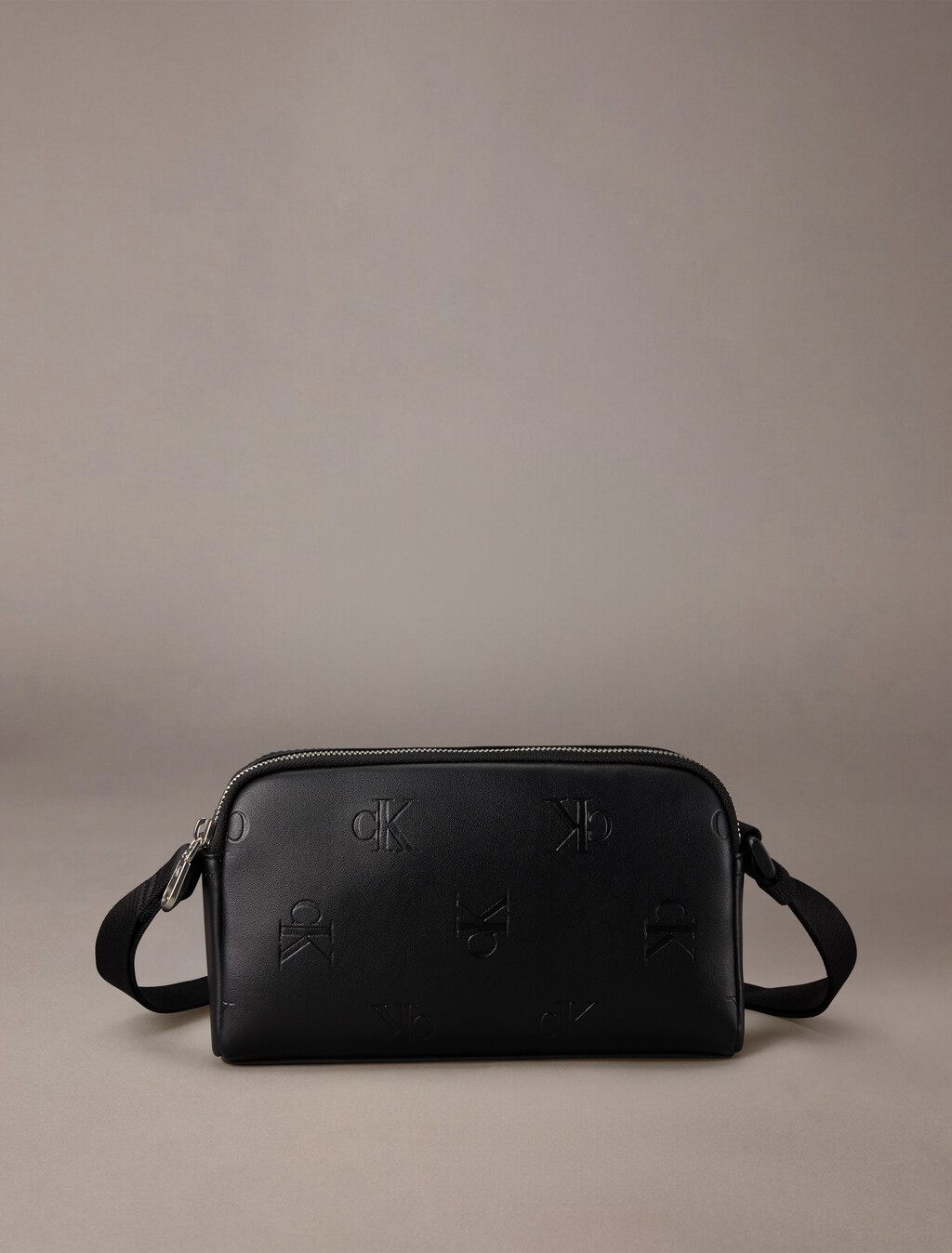 All Over Monogram Camera Bag, Black, hi-res
