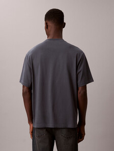 Monologo Graphic Relaxed T-Shirt, Harlem Night Blue, hi-res