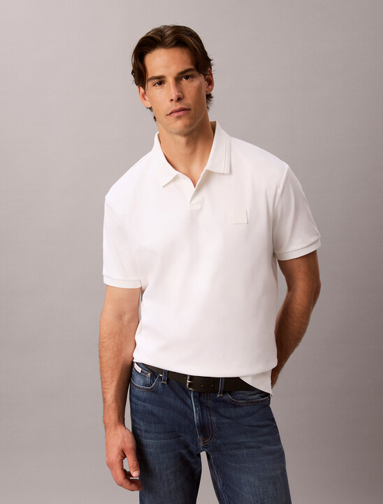 Mercerized Double Knit Cotton Polo