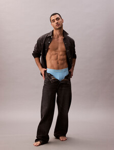 Pride Icon Cotton Stretch Trunk, Blue Fizz, hi-res