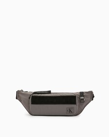 MIX MATERIAL WAIST BAG, STORM FRONT, hi-res