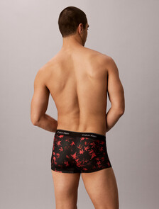 Icon Microfiber Stretch Low Rise Trunk, Momiji Black, hi-res