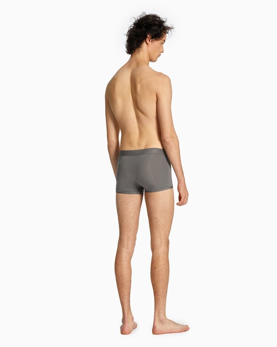 CK BLACK MICRO LOW RISE TRUNK