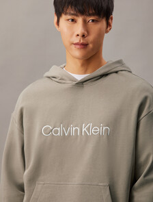 Hero Logo Terry Hoodie, Vintage Khaki, hi-res