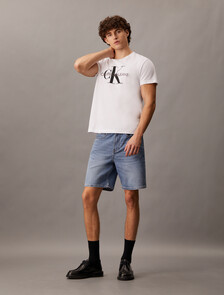 37.5 Relaxed Denim Shorts, Denim Light, hi-res