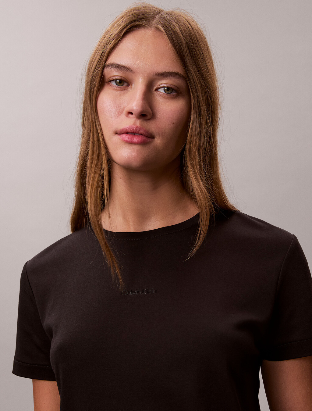 Nano Logo Supima Cotton Tee, Black, hi-res