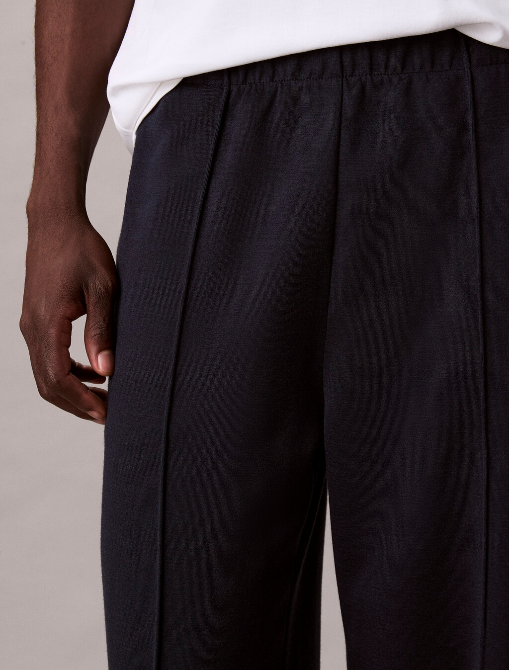 Wool Blend Jogger, Dark Sapphire, hi-res