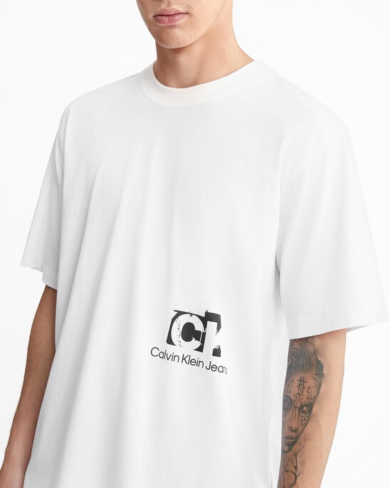 Oversized Back Logo T-Shirt