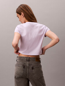 Institutional Baby Tee, Island Lilac, hi-res