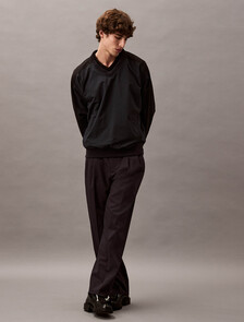 Double V-Neck Sweater, Vulcan, hi-res