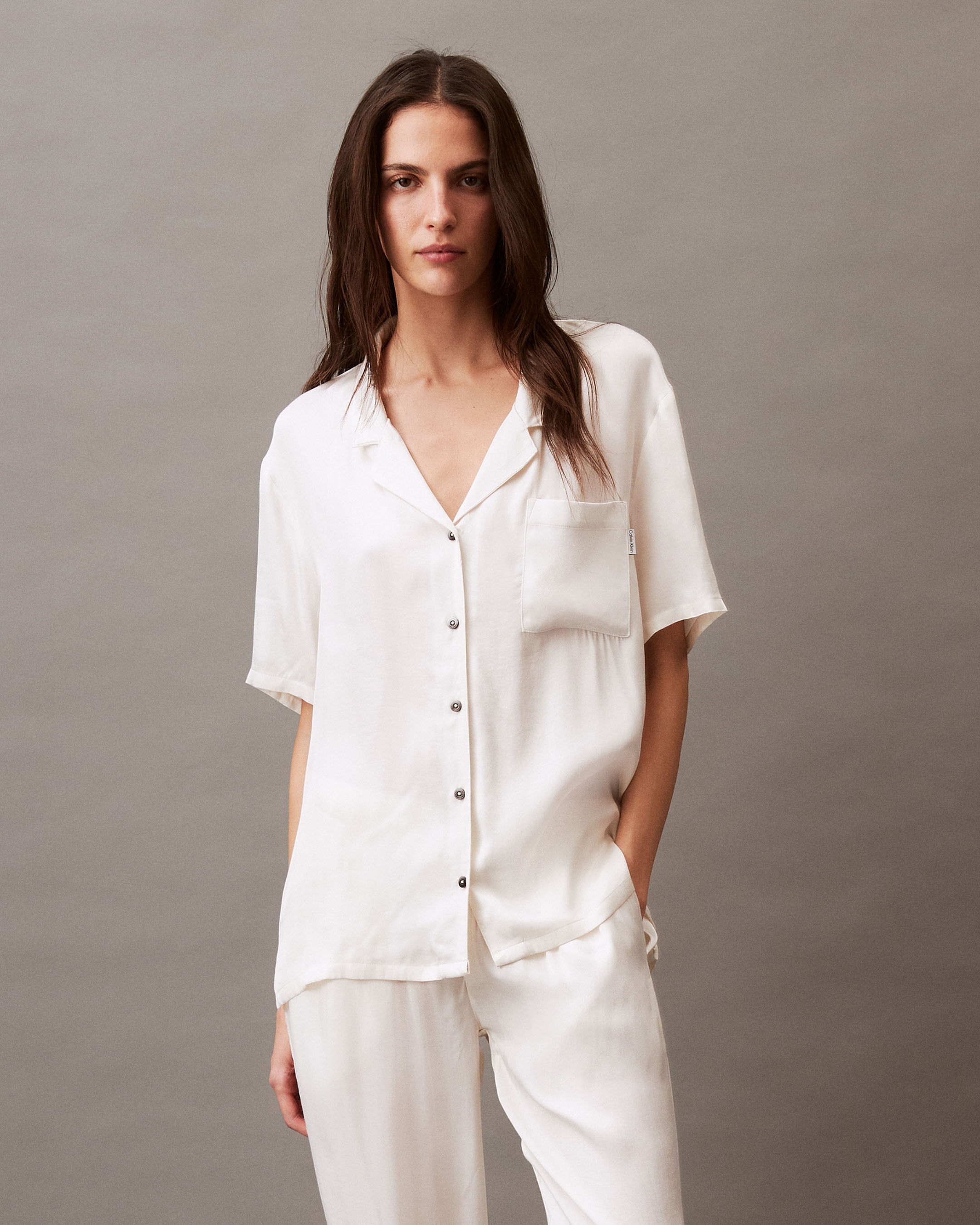 Calvin klein outlet white tops