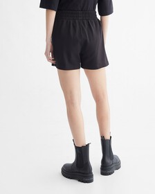 SIDE LOGO TAPE SWEATSHORTS, Ck Black, hi-res