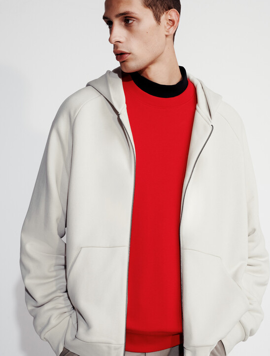 Lux Terry Zip Hoodie
