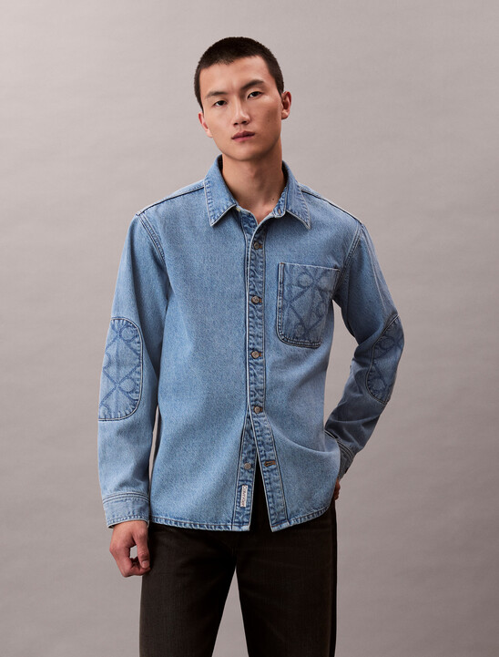 CK Emblem 90s Denim Overshirt