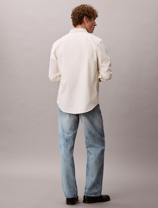 90s Straight Logo Jeans