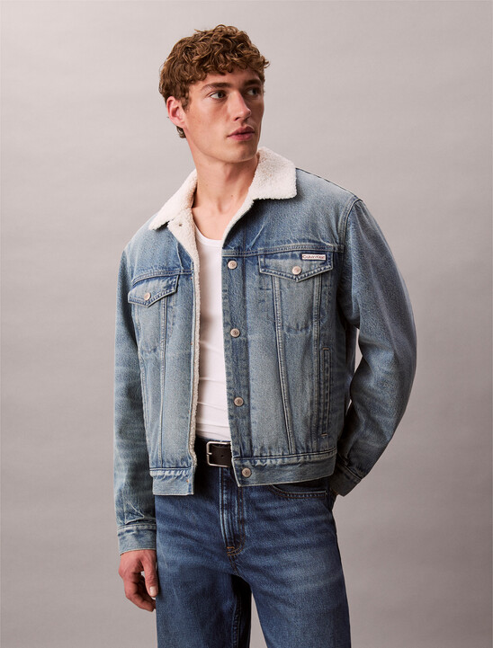 90's Sherpa Denim Jacket
