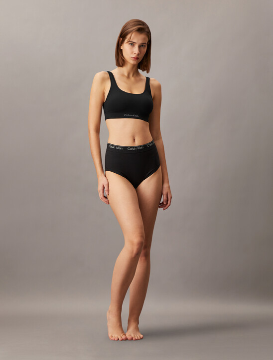 Seamless Rib Knit Lightly Lined Bralette